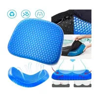 Cojín Silicona Gel Flexible Transpirante + Funda Protectora.