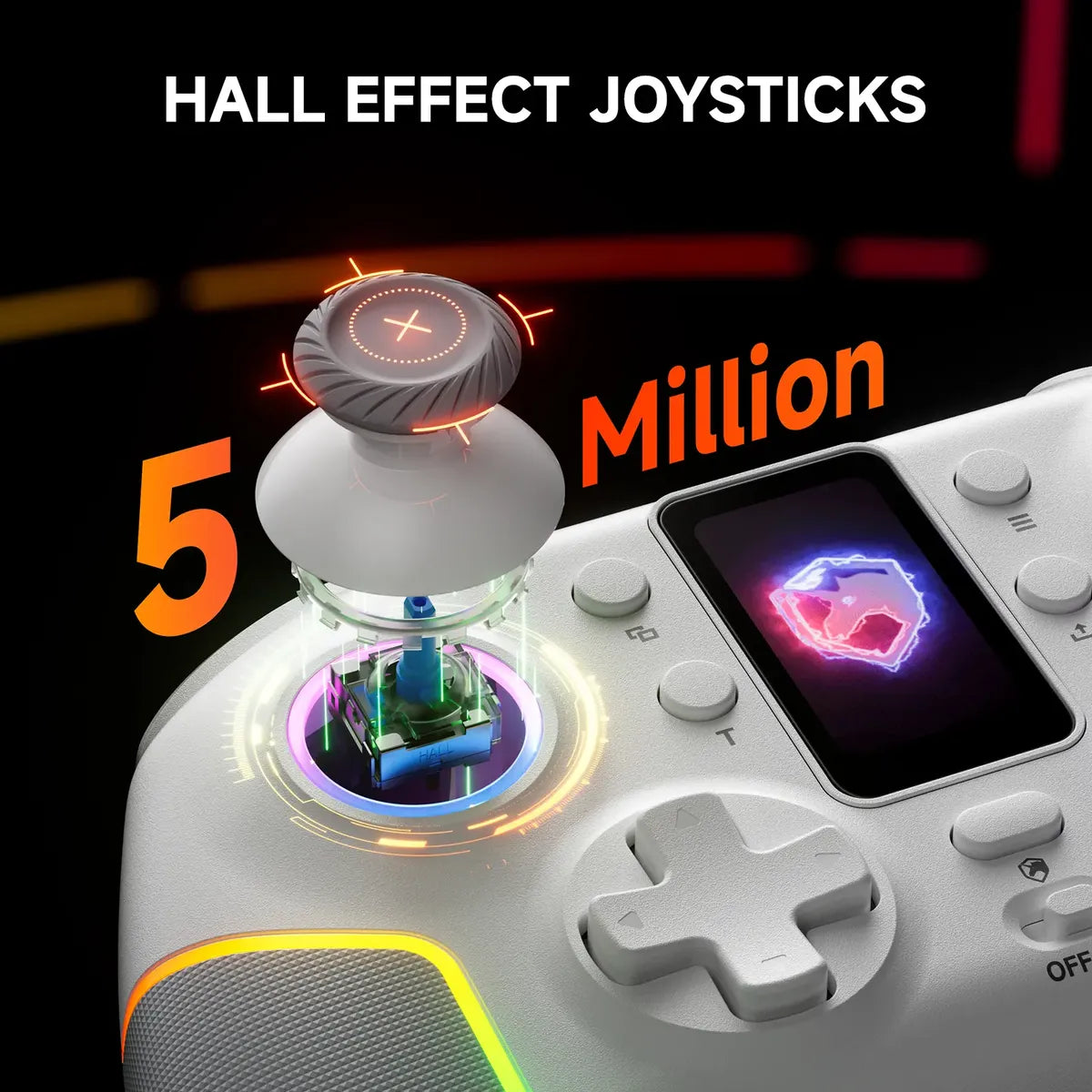 Control Gamer Inalámbrico ECHTPower Multiplataforma PC Switch iOS Android