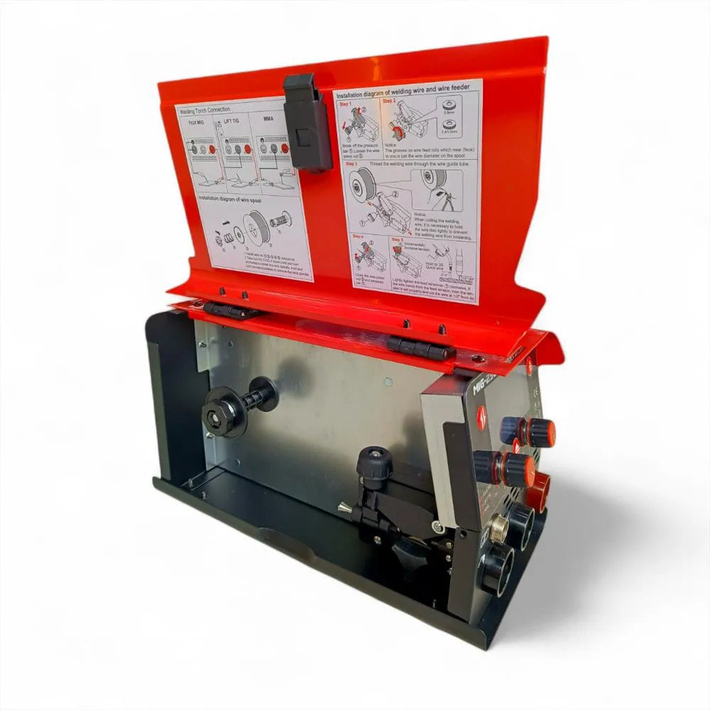 Soldadora Inversora 3 en 1 MIG 250A – Electrodo Alambre Flux Core y TIG Lift