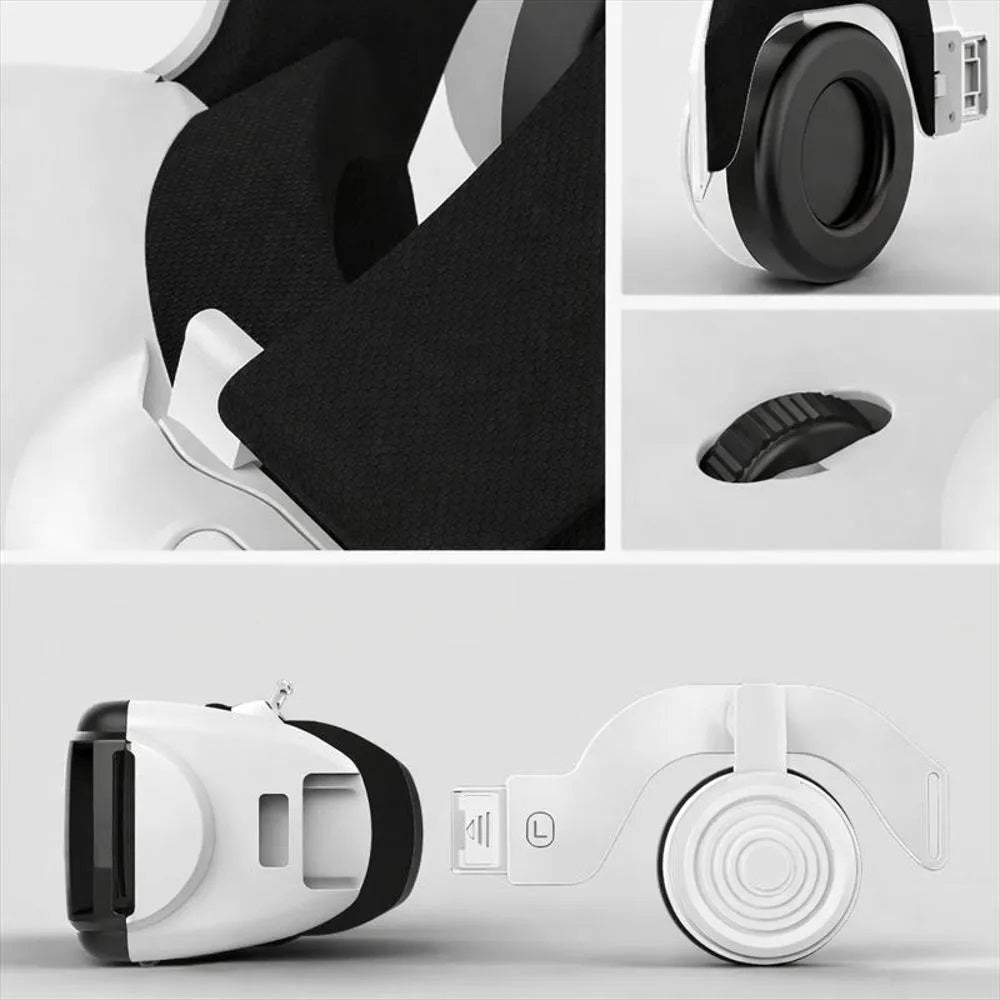 Gafas De Realidad Virtual VR Shinecon Con Auriculares Integrados Y Audio 3D