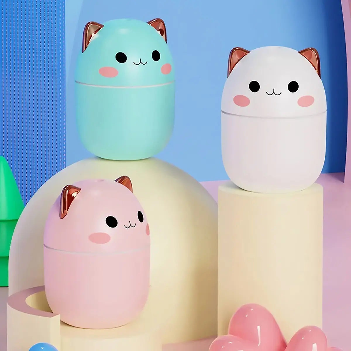 Humidificador DifusorDe Aire Acondicionado Aromático White Cat