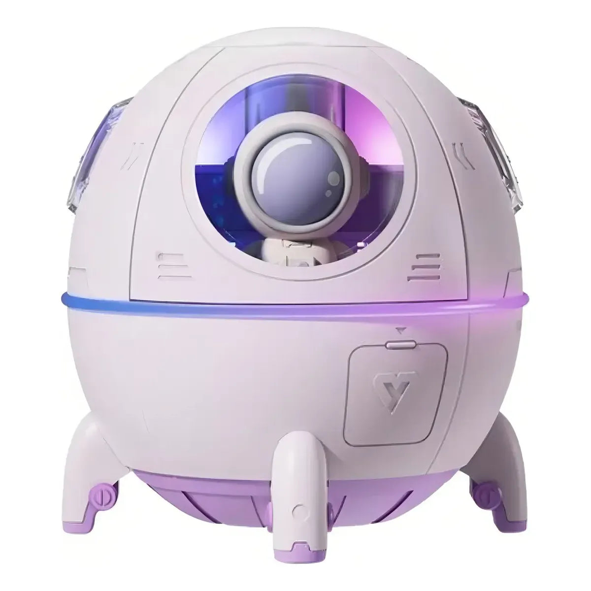 Humidificador Nave Espacial 220ml Difusor Aromas USB Luz LED