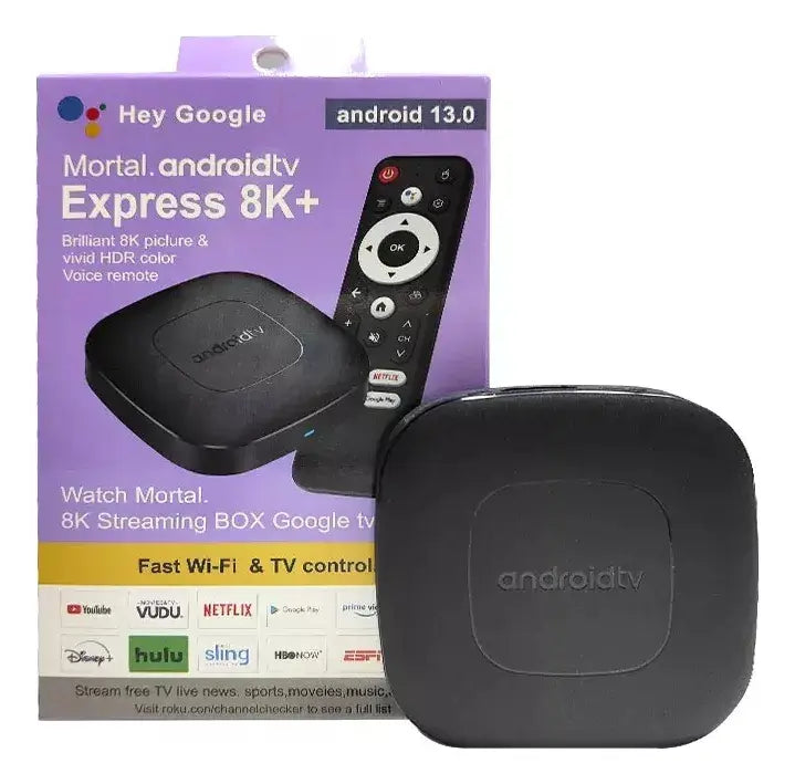 TV Box Mortal T1 2GB Ram 16GB Rom Convertidor Smart TV 8K / 4K