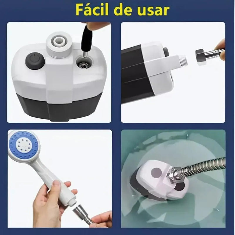 Regadera Portatil Recargable Emergencias Ducha Camping