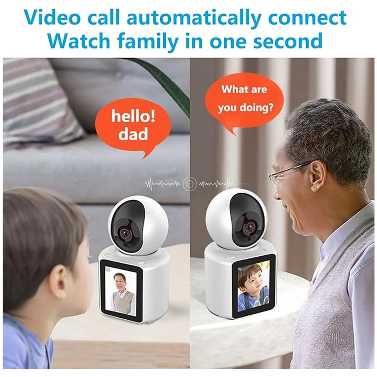 Cámara De Videollamadas Pantalla HD De 2.8" ONE PIXEL