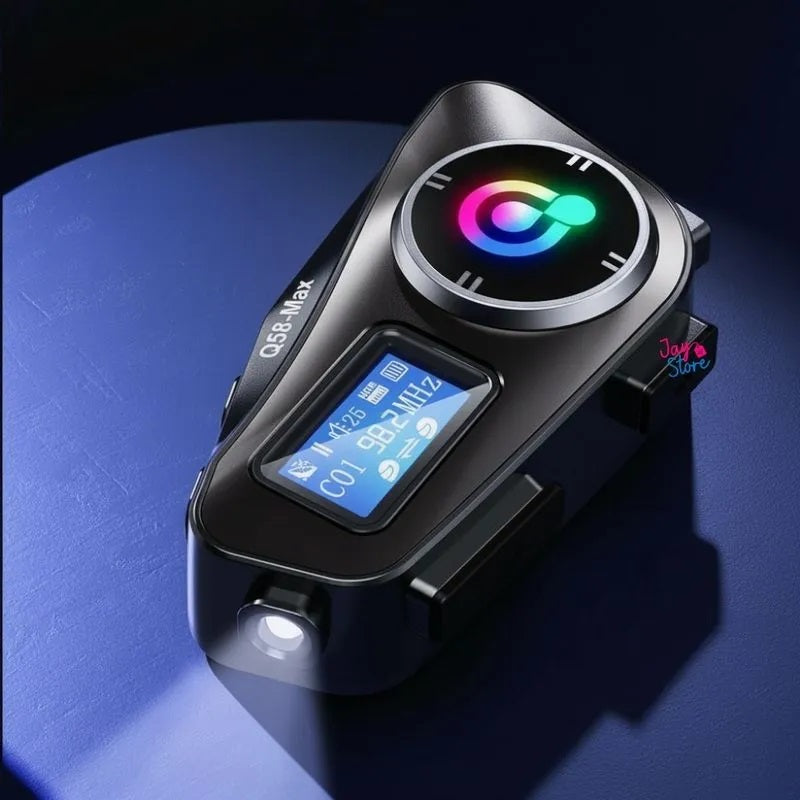 Intercomunicador Bluetooth Q58 Max Moto Auricular Casco Radio