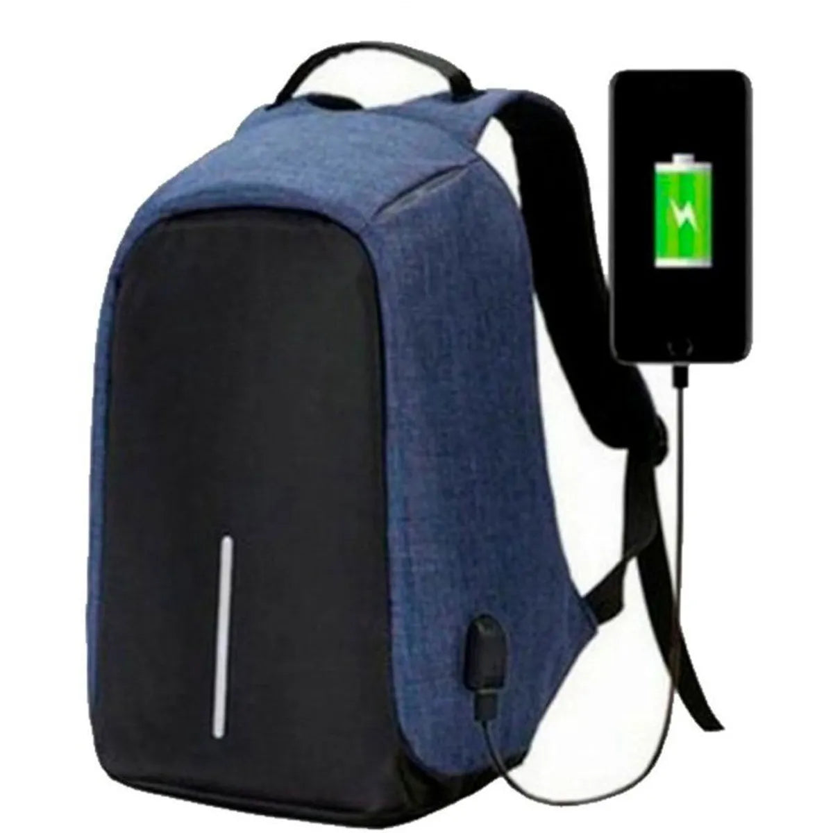 Maleta Maletín Antirrobo Impermeable Con Puerto Usb Portatil
