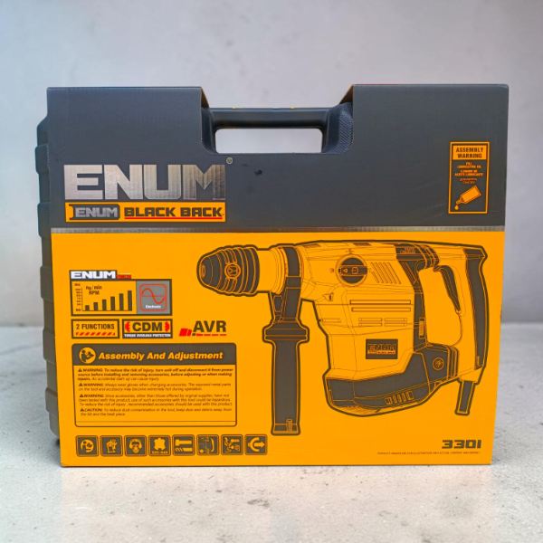 Taladro Rotomartillo Compacto ENUM 3031 – Alta Potencia y Demolición Ligera