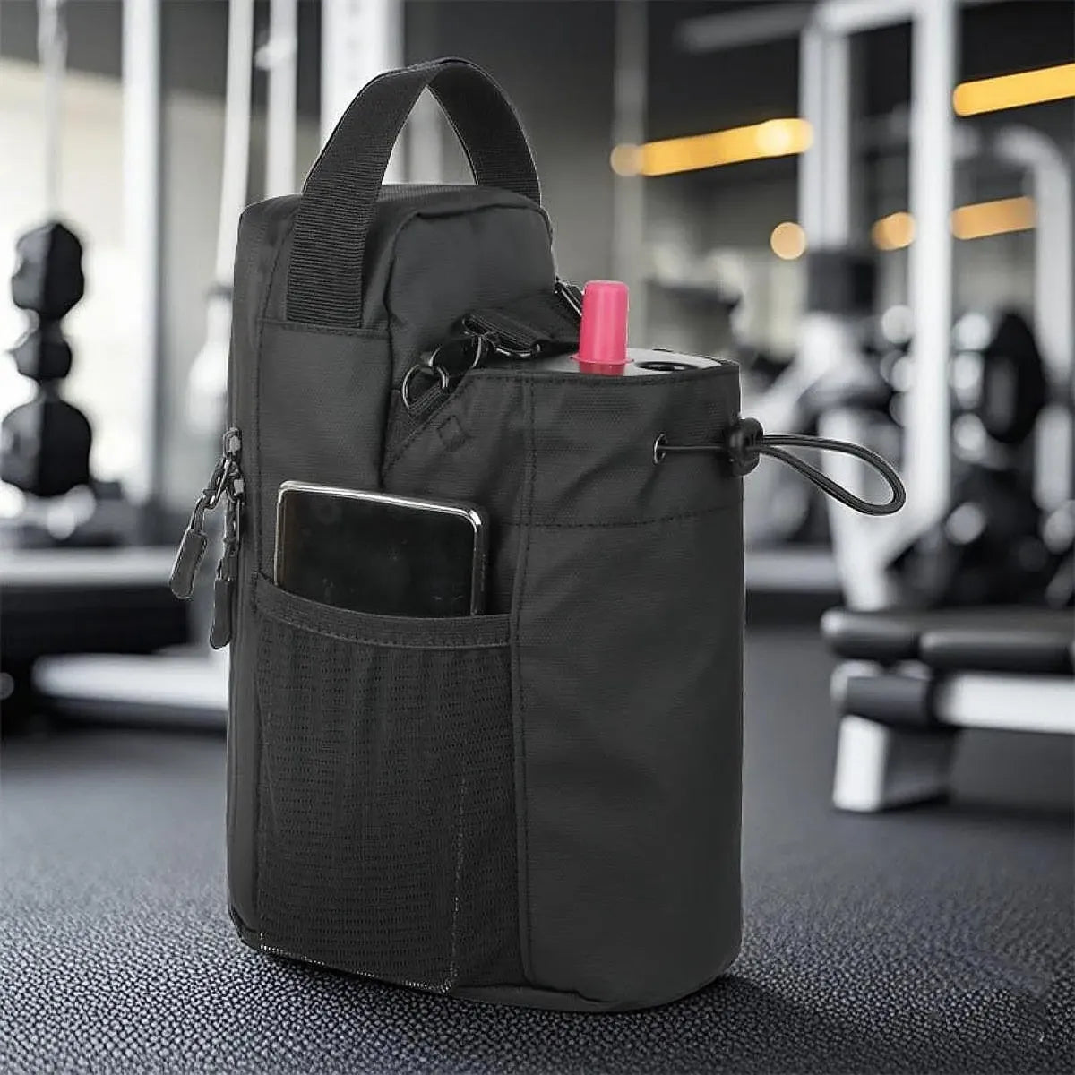 Bolso Magnetico Gym Portatil Para Botella Celular Y Llaves