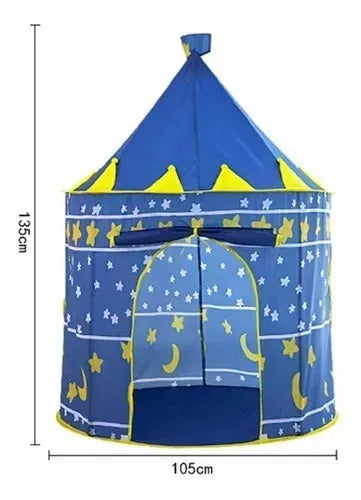 Carpa Infantil Casita De Juegos Camping Para Niño AZUL