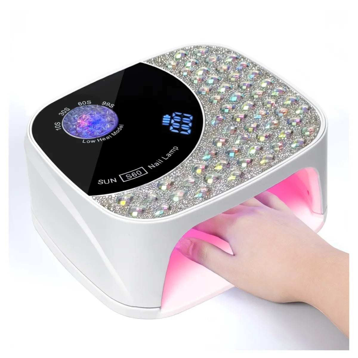 Lámpara Led Uv Profesional Secadora Uñas 168w Manicure