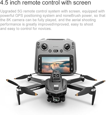 Mini Dron L2 Max GPS Cámara HD Profesional Control Remoto