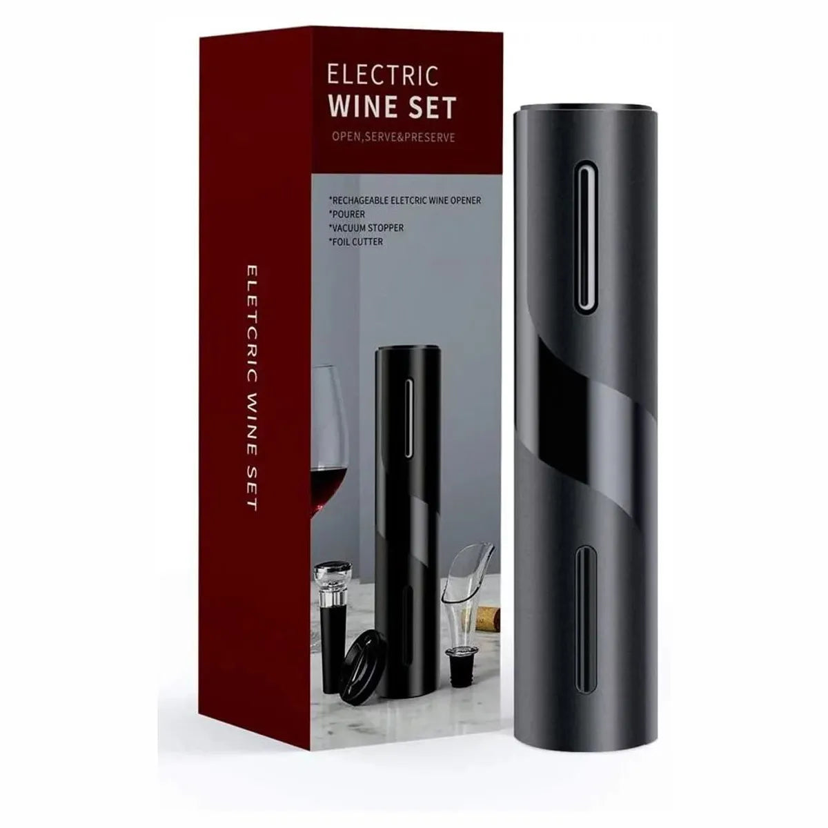 Destapador De Vinos Eléctrico
