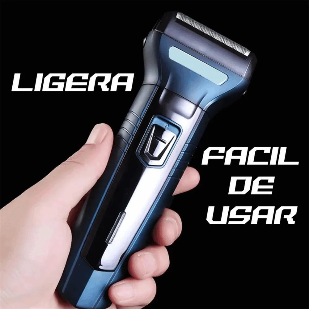 Maquina De Afeitar 3 En 1 Geemy Gm-566 Eléctrica