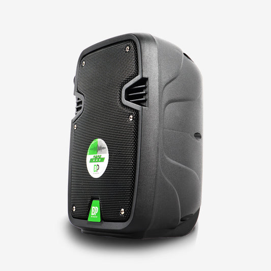 Cabina De Sonido Portátil DIPAOER Nova DP-681 LED RGB Y Micrófono Inalámbrico