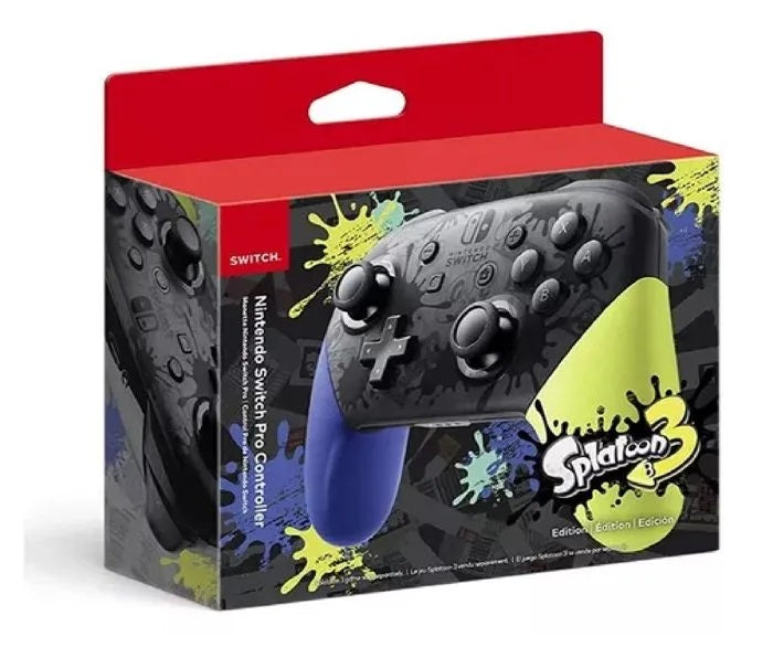 Control Joystick Inalámbrico NlNTENDO SWTCH Edición Splatoon 3