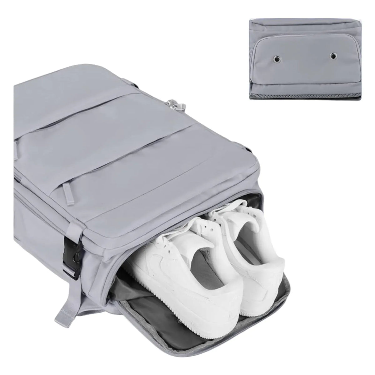 Maleta Morral Viajero Multiusos Amazon Gris