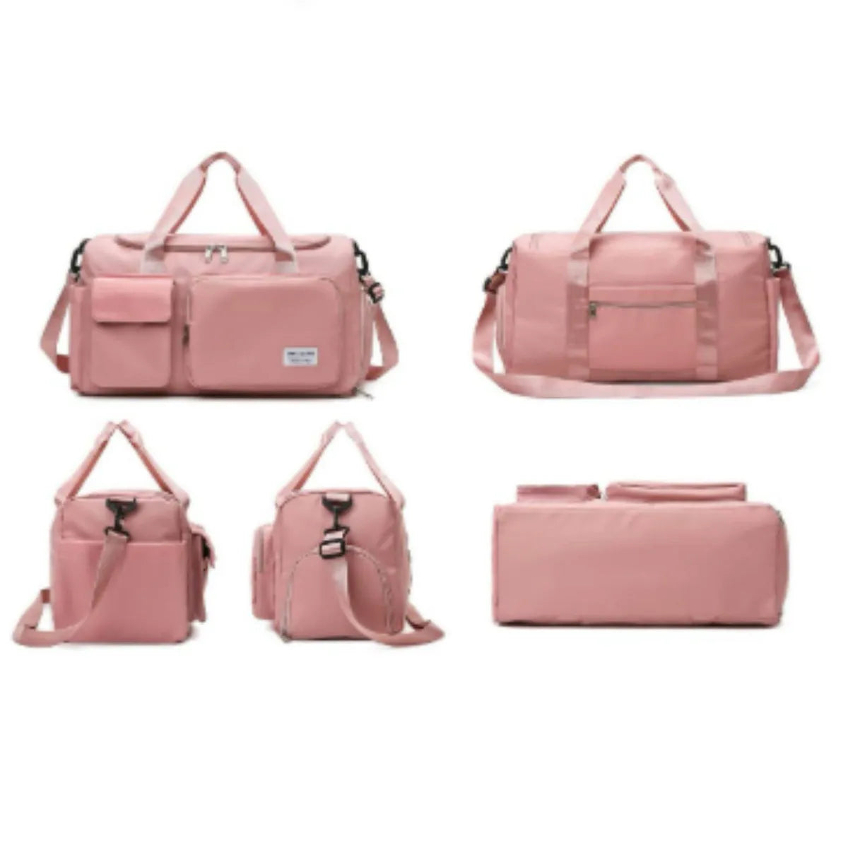 Morral Deportivo Textil Rosado Morral Gimnasio Viaje Ligero