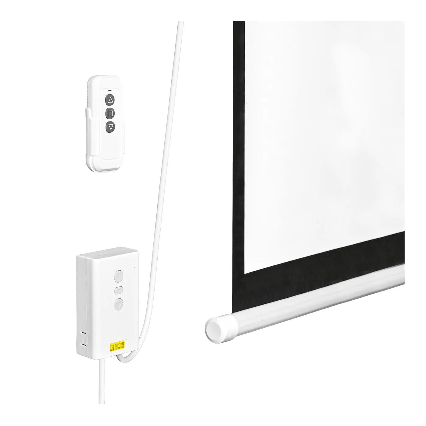 Telón Retráctil Eléctrico VTA 100 Pulgadas Formato 16:9 con Control