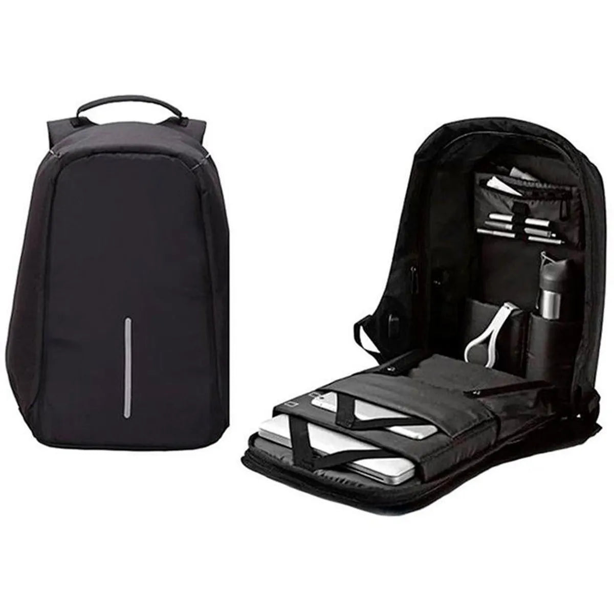 Maleta Maletín Antirrobo Impermeable Con Puerto Usb Portatil