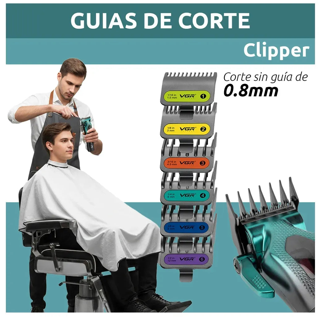 Cortadora De Pelo Con Motor Vectorial Profesional VGR V-271