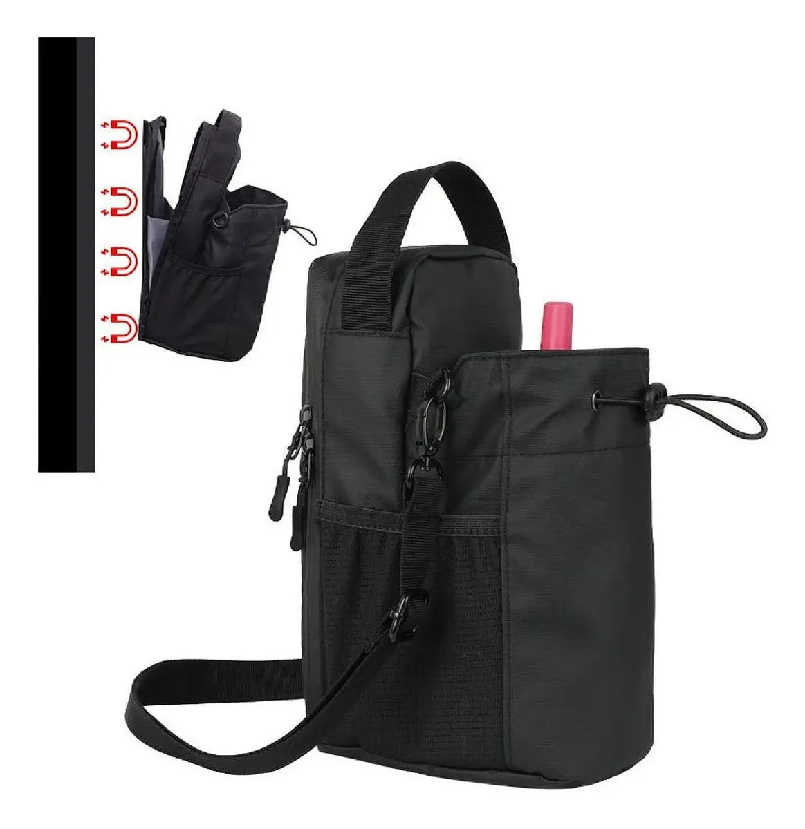 Bolso Magnetico Gym Portatil Para Botella Celular Y Llaves