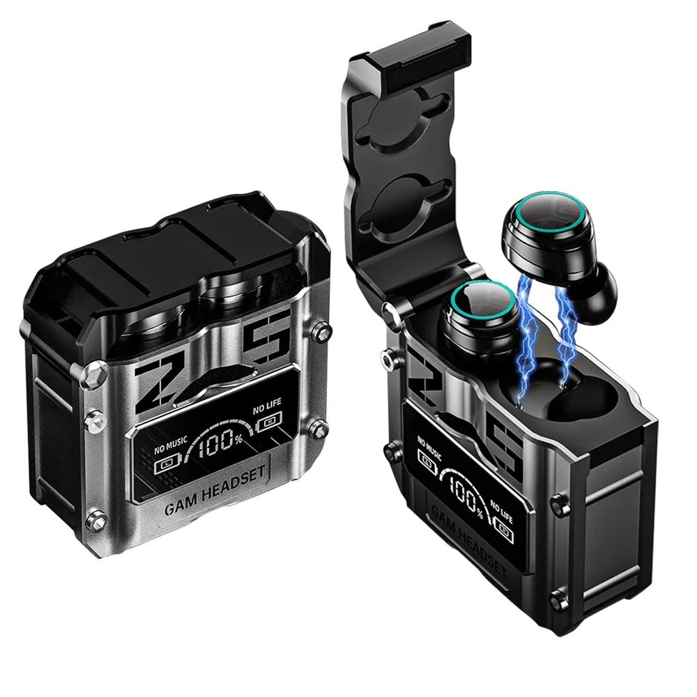 Audifonos Inalambricos Bluetooth Gamer Deportivos M25 Tws 9d Color Negro