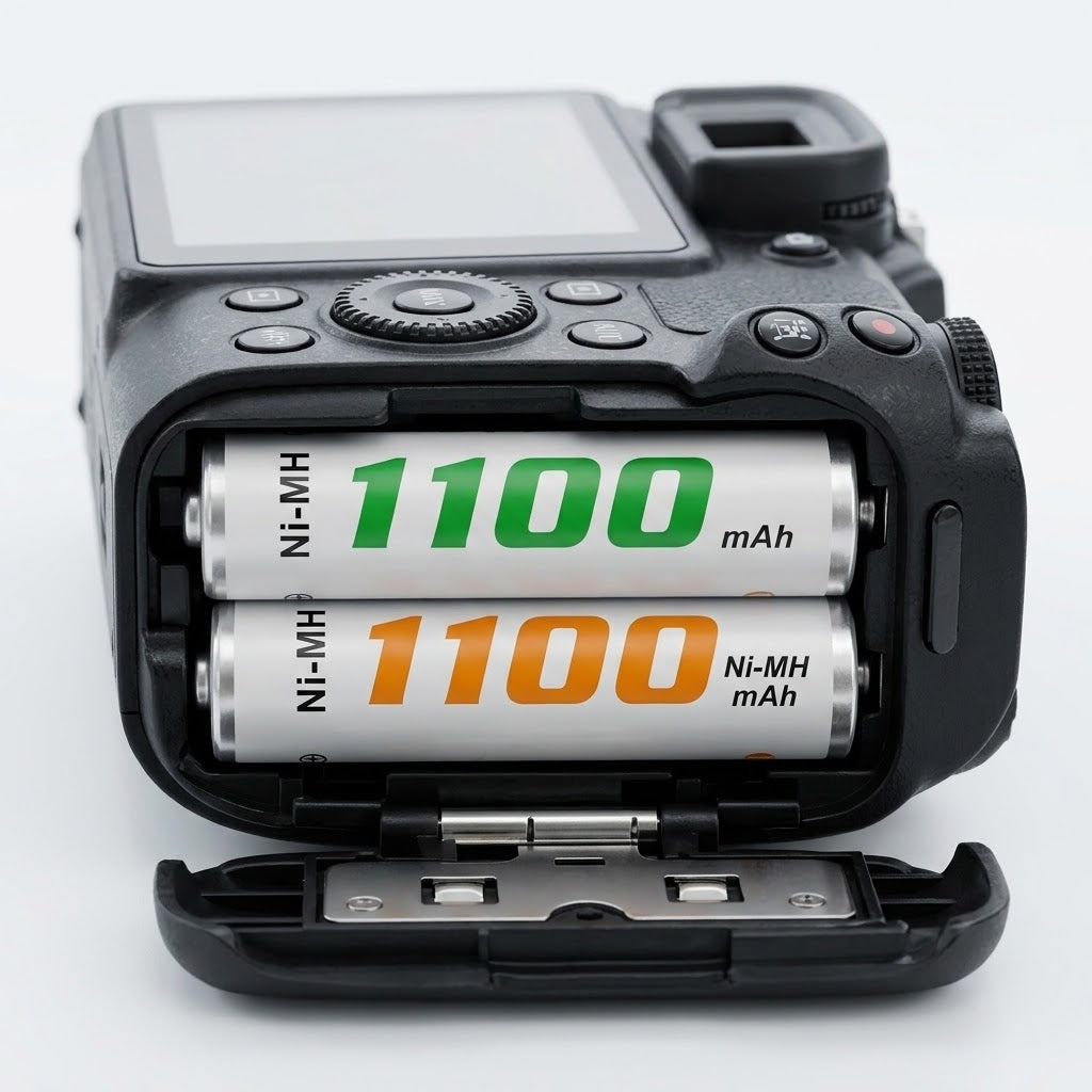 Pilas Recargables Aaa X 2 1100mah Baterías Ironbat