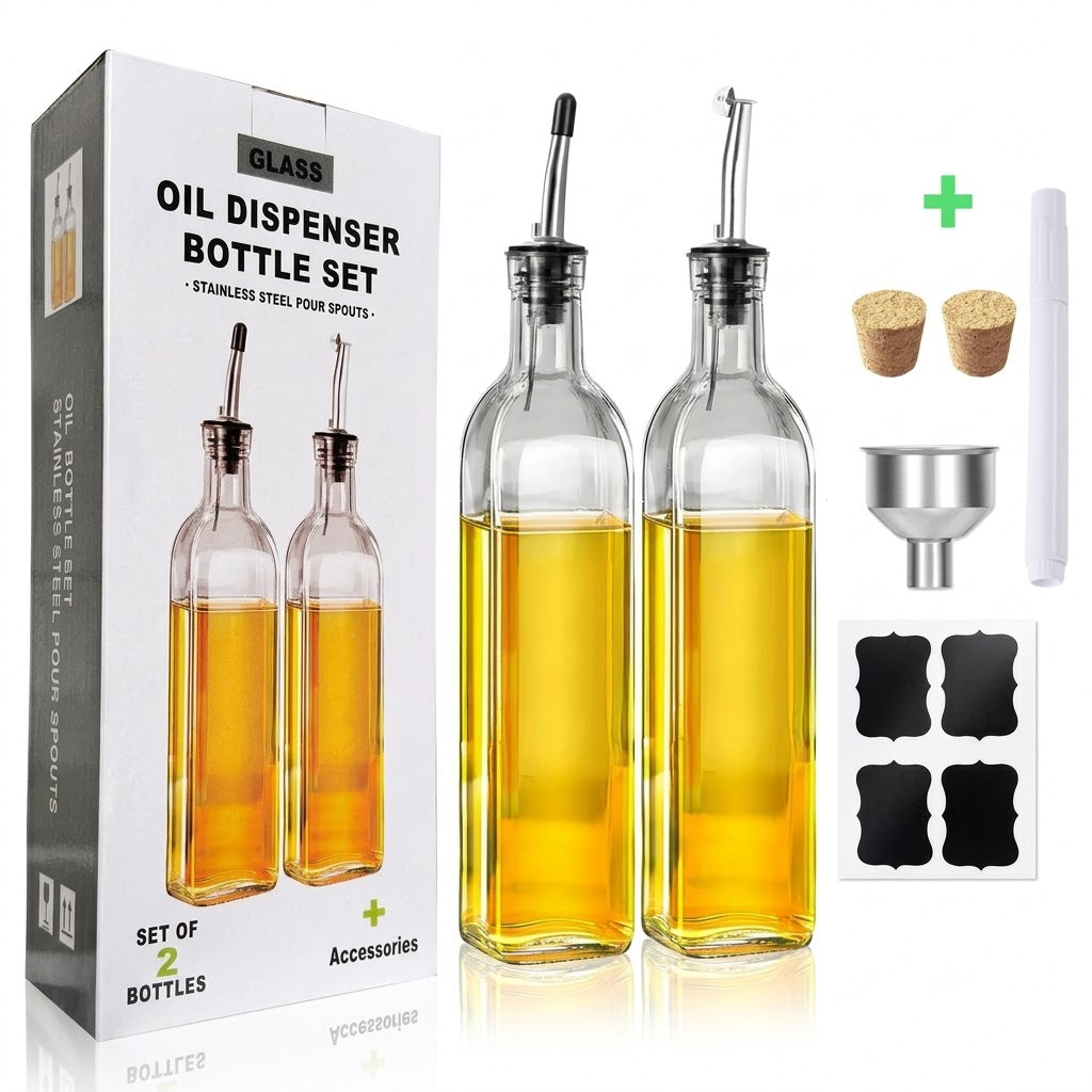 Botellas Para Aceite Reutilizables 2 Pzas