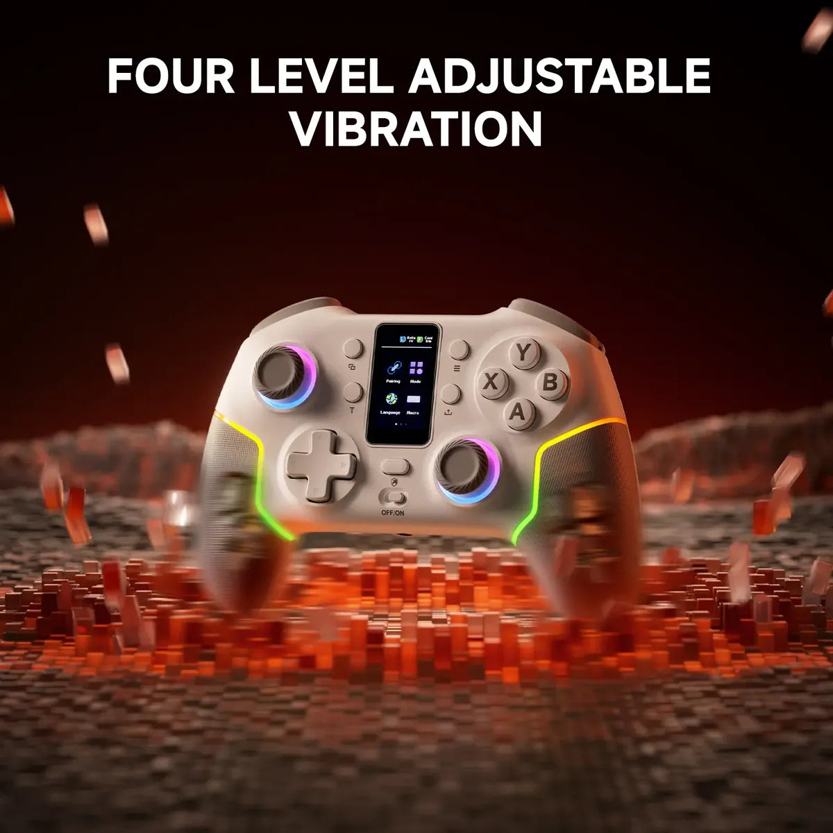 Control Gamer Inalámbrico ECHTPower Multiplataforma PC Switch iOS Android