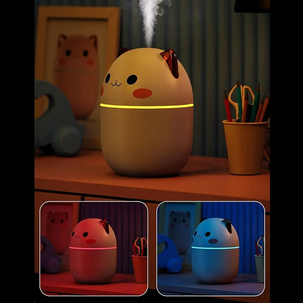 Humidificador DifusorDe Aire Acondicionado Aromático White Cat