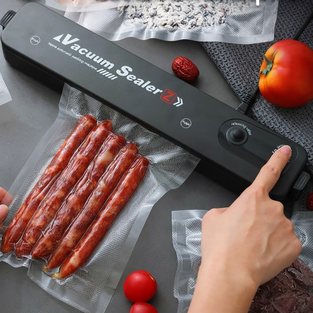 Maquina Selladora De Bolsas Al Vacío Empacadora Automática