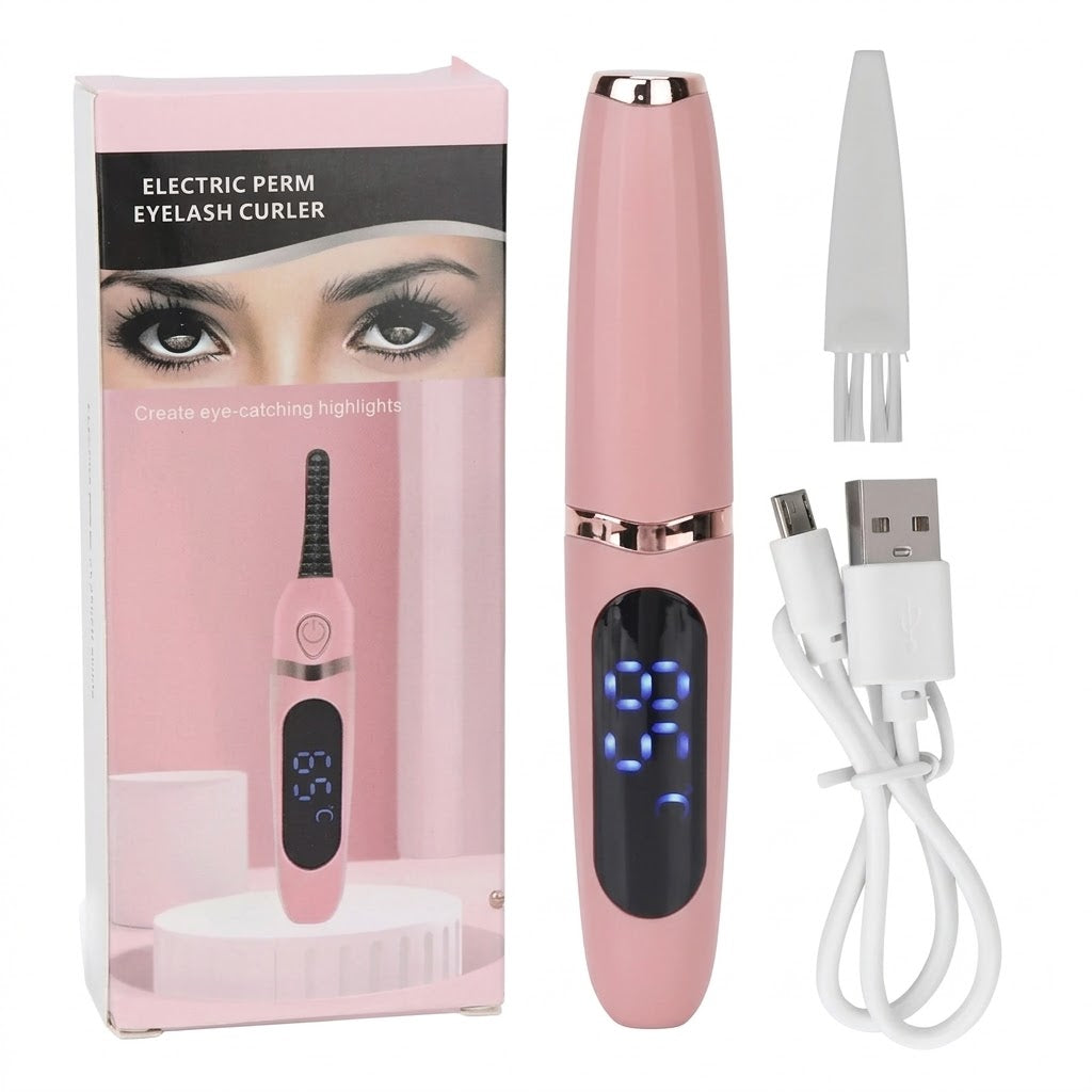 Rizador Pestañas Curl X6 Eléctrico Térmico Recargable USB