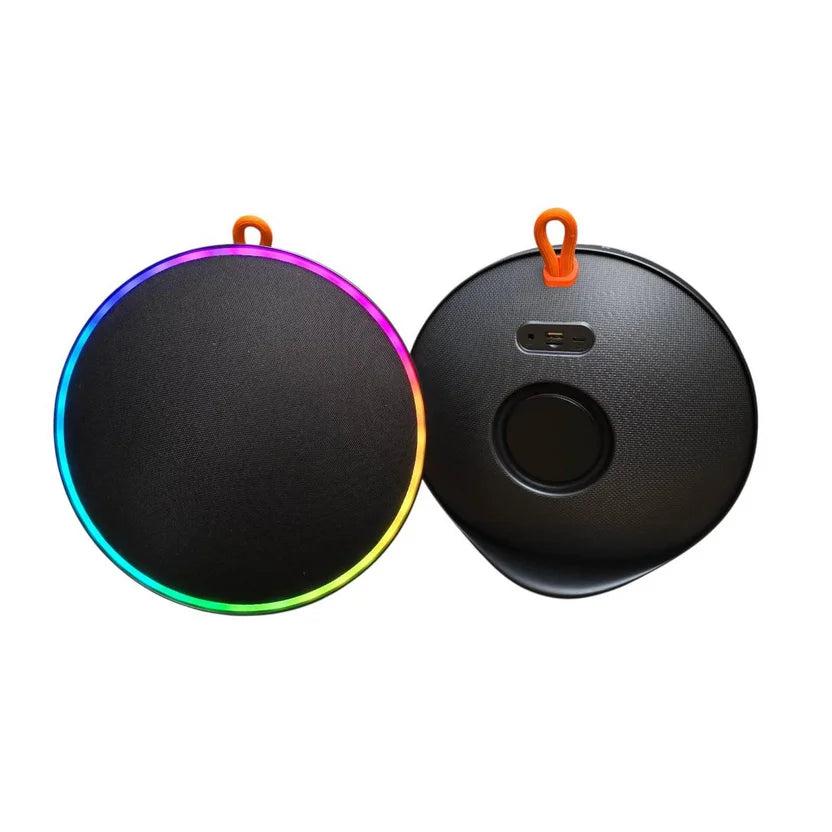 Parlante Diseño Lujo B57 Batería Durable Luces RGB Bluetooth USB Micro SD Aux