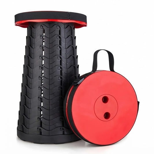 Silla Plegable Retráctil Alta Resistencia 130kg Portátil
