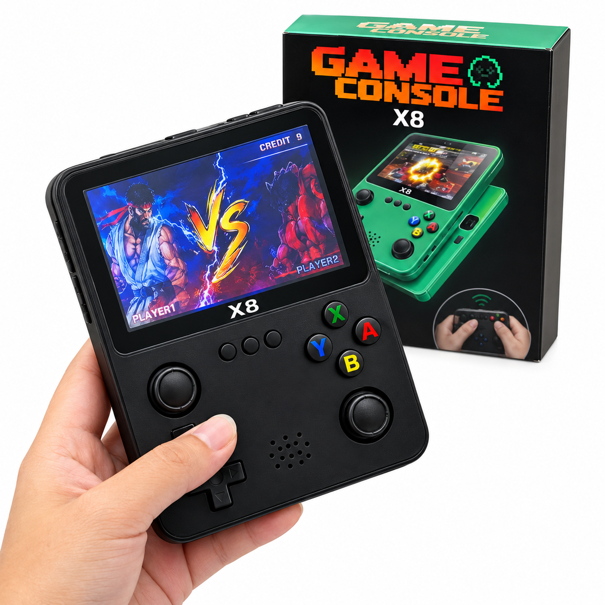Consola Retro Portátil X8 Arcade
