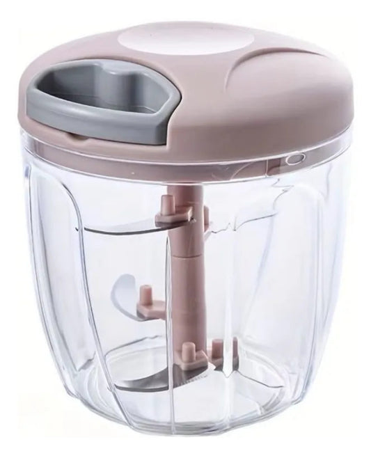 Picador Manual De Verduras 5 Cuchillas 900 Ml