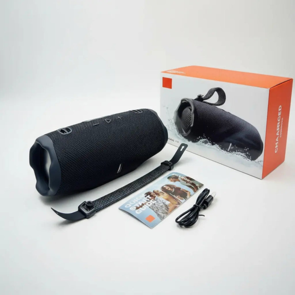 Parlante Charge 6 Bluetooth Negro Portatil Negro Colores