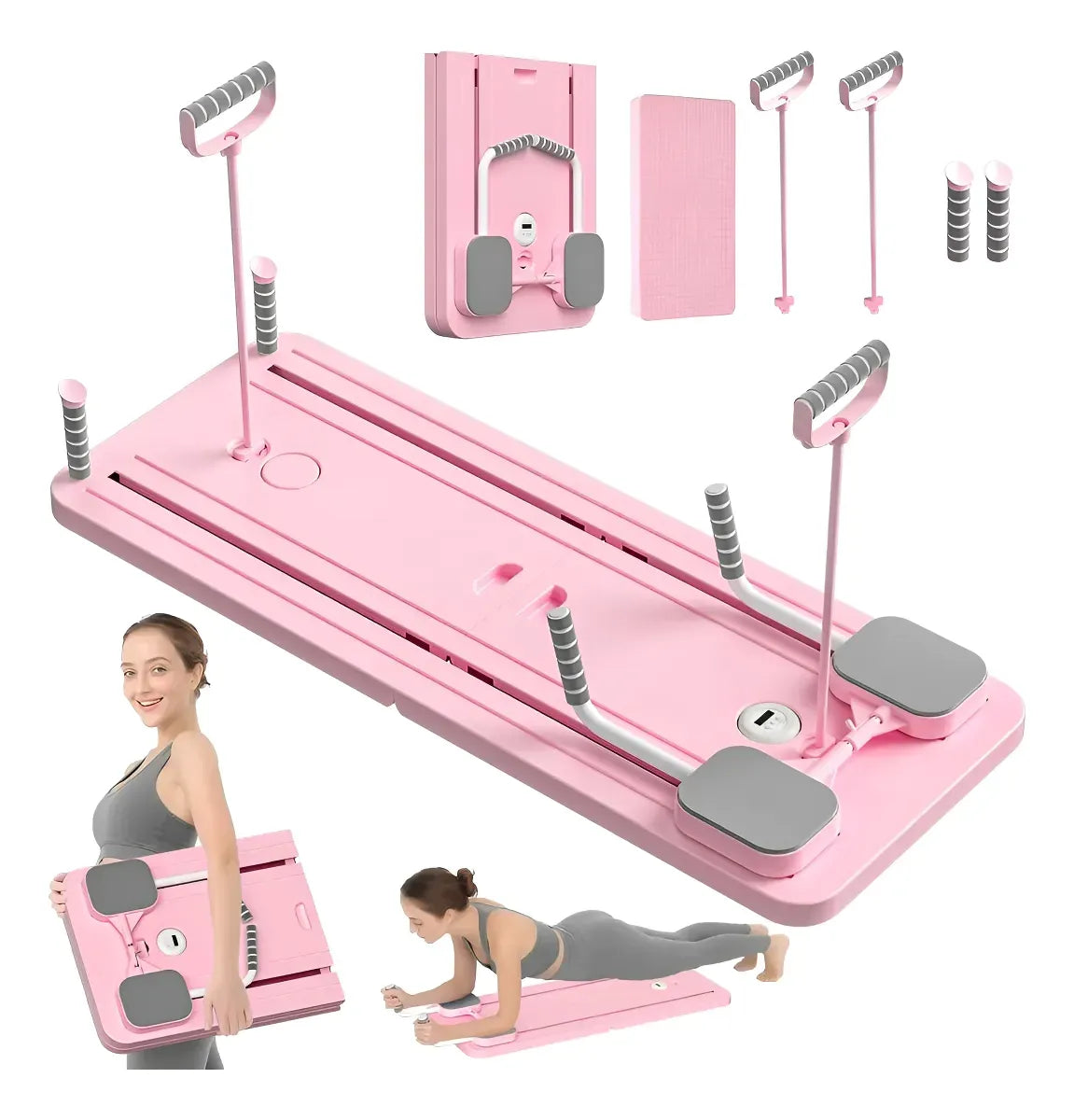 Tabla De Pilates Ejercicios Multifuncional Plegable Portatil