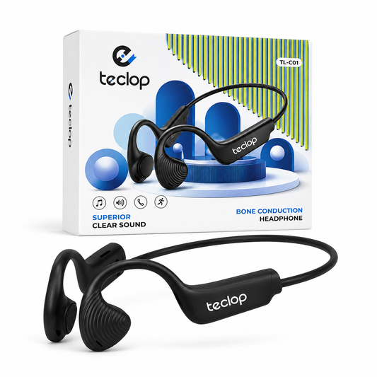 Audífonos de Conducción Ósea Bluetooth | Inalámbricos Deportivos | Manos Libres