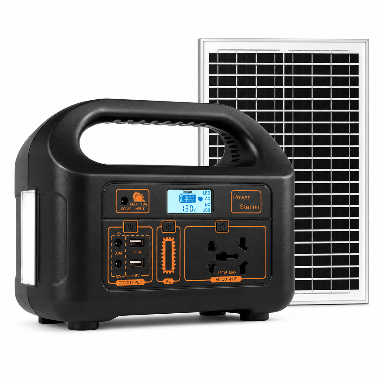 Estación de Energía Solar Portátil EG-008 150W