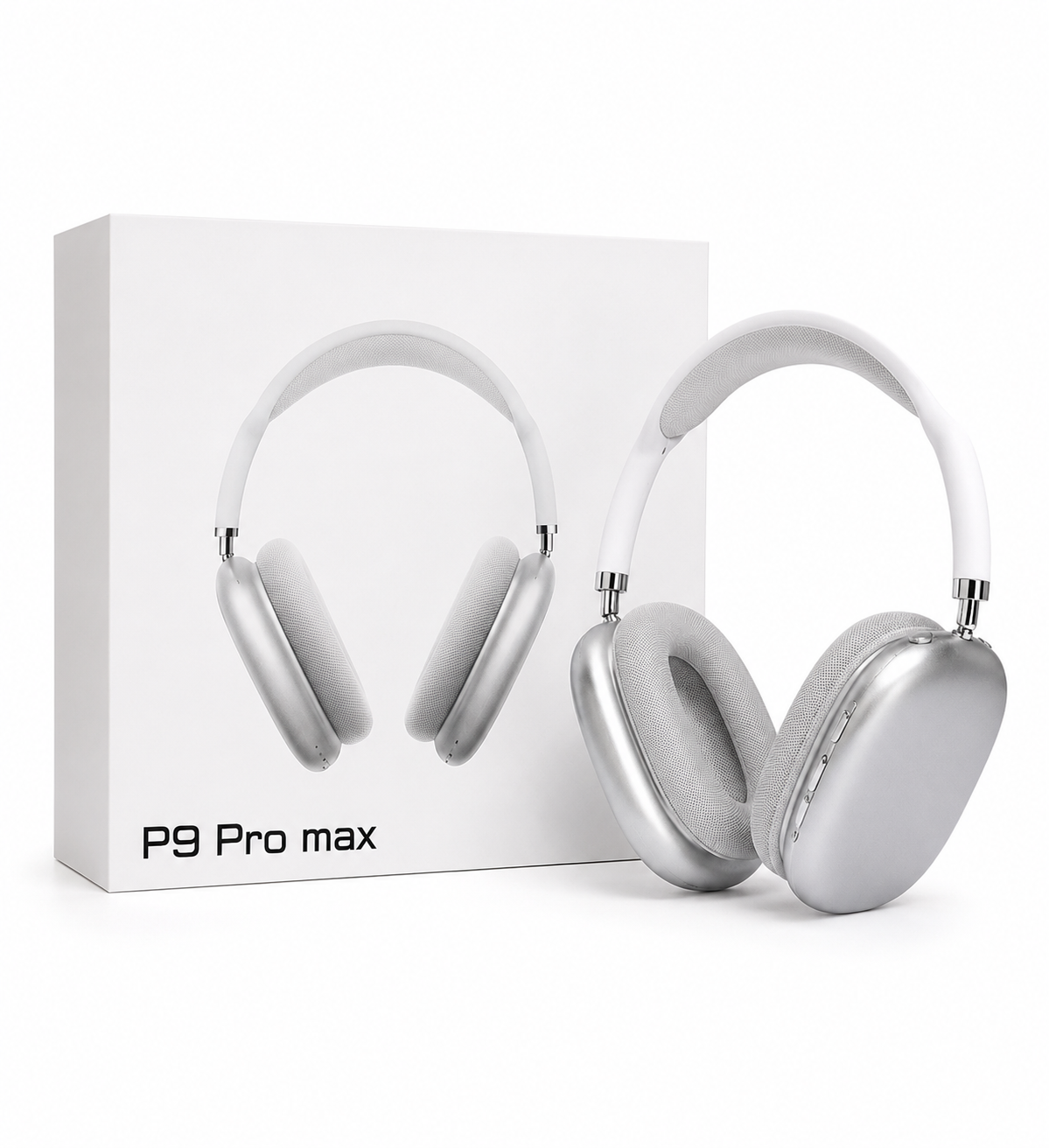 Audífonos Bluetooth P9 Plus Max | Sonido HiFi y Batería Recargable
