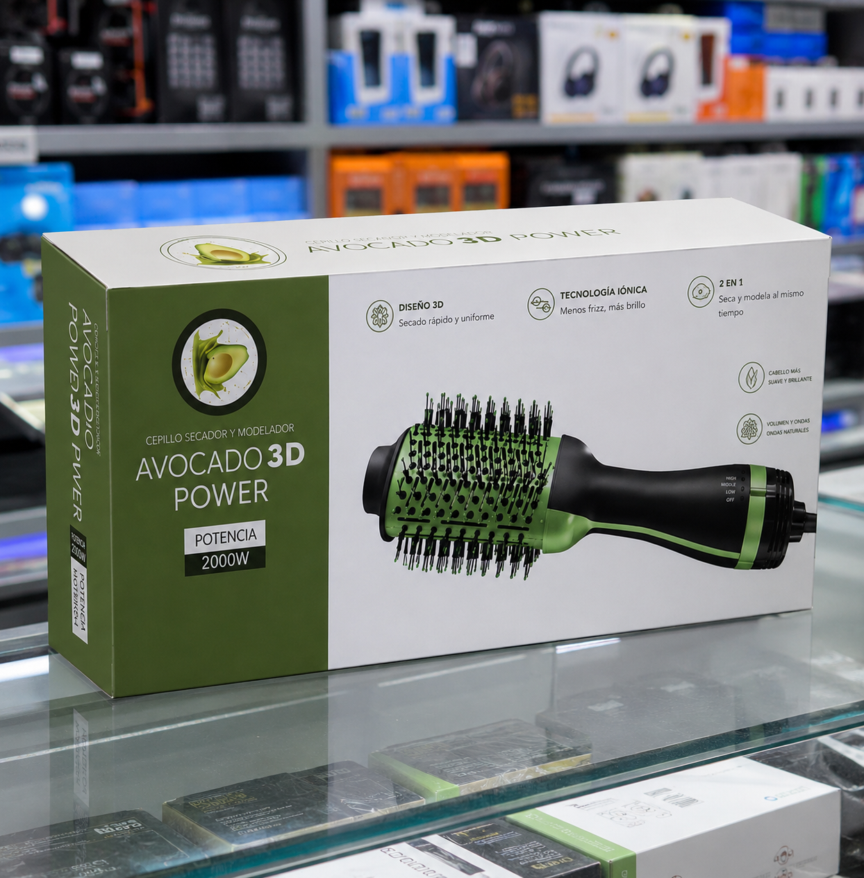 Secador de Cabello Avocado 3D Power 2000W Profesional con Aire Frío