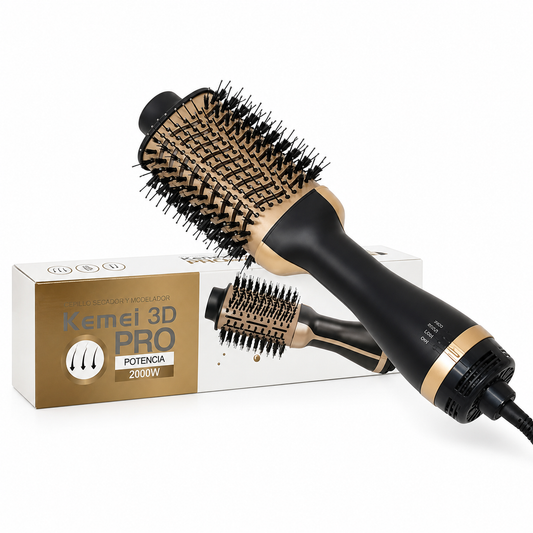 Cepillo Secador y Modelador Keratin 3D Pro 2000W
