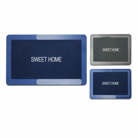 Tapete Cocina Duo Rectangular Sweet Home 2 Piezas – Absorbente Y Antideslizante