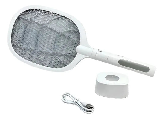 Raqueta matamoscas eléctrica Recargable