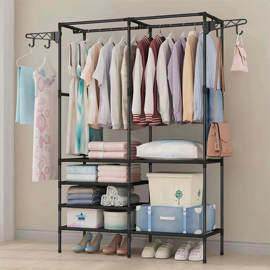 Armario O Closet Esqueleto Con 4 Secciones