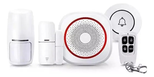 Alarma WiFi Sensor Movimiento Casa Smart Security Compatible Alexa Tuya