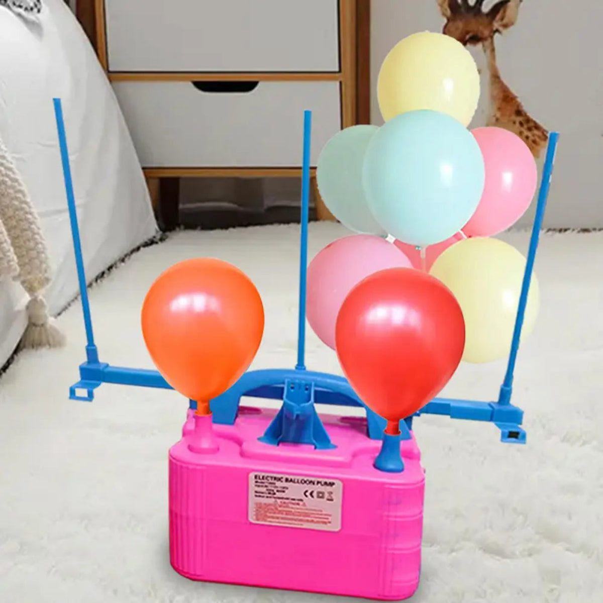 Máquina Sopladora De Globos, Bomba Eléctrica Para Inflar