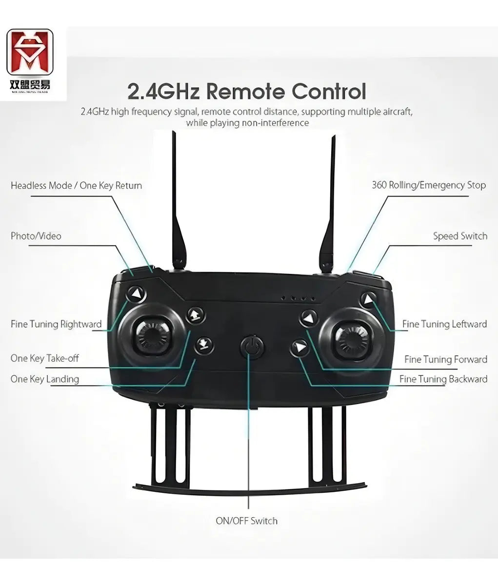 Drone 998 Pro Camara Dual 4k Wifi 2.4ghz